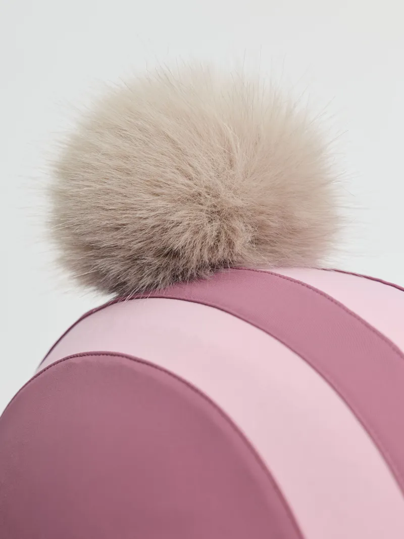 LeMieux Tempo Pom Hat Silk - Mallow-7