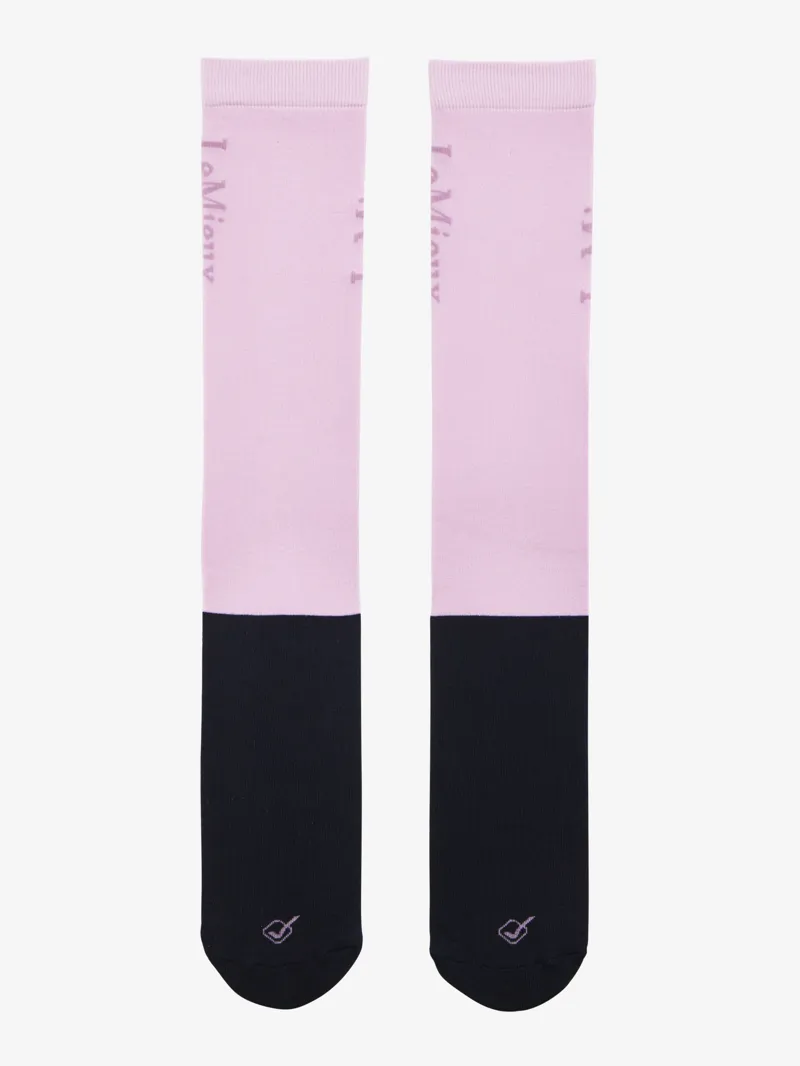 LeMieux Competition Socks 2 Pack - Fondant-1