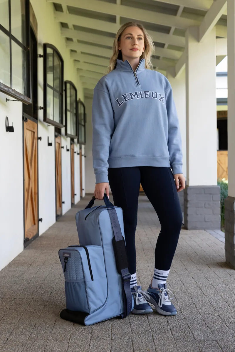 LeMieux Boot and Hat Bag - Powder Blue-4