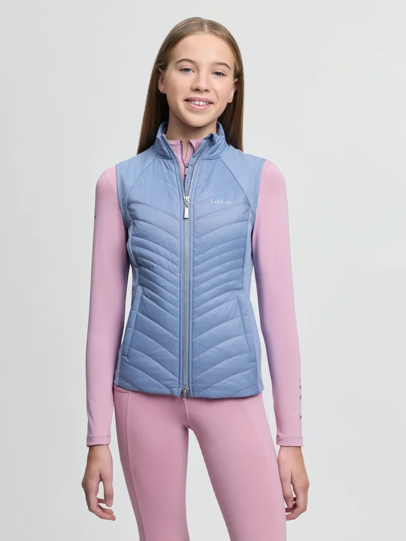Lemieux Young Rider Josephine Gilet - Powder Blue