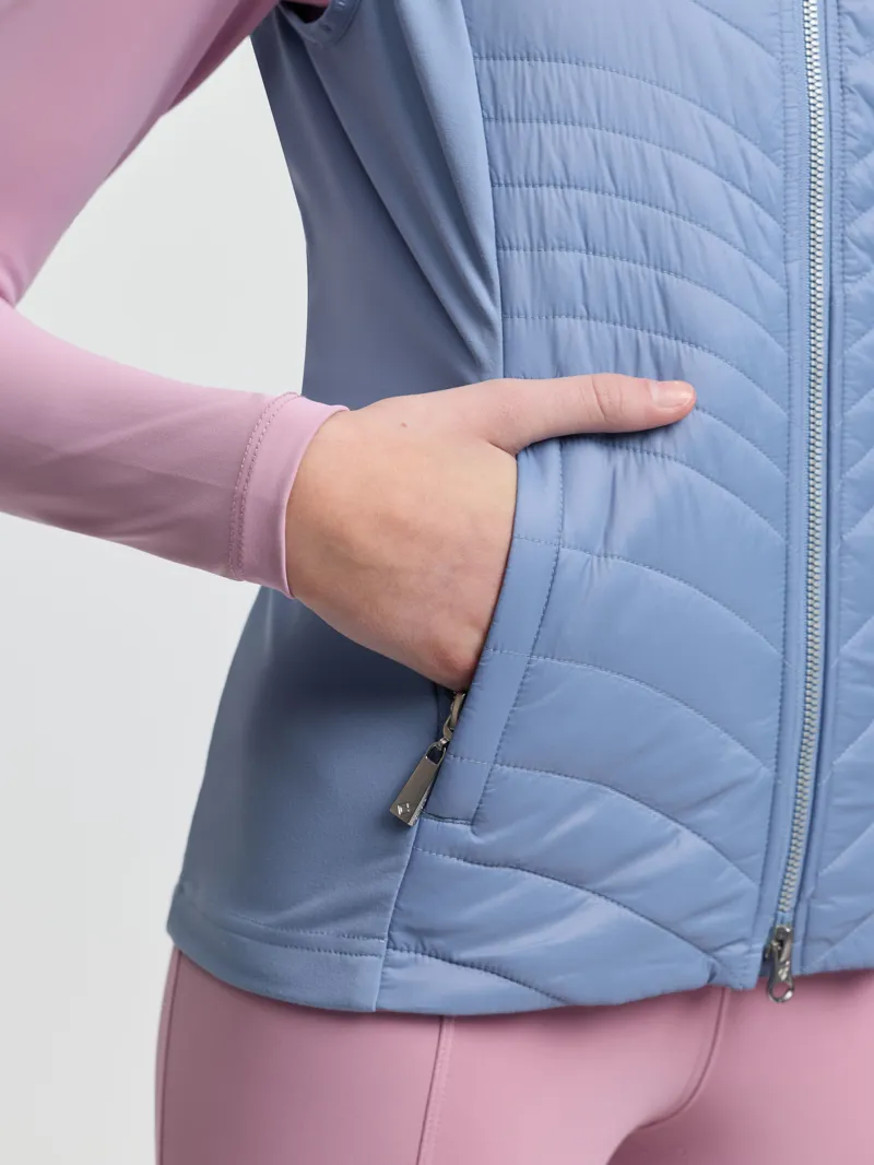 Lemieux Young Rider Josephine Gilet - Powder Blue-4
