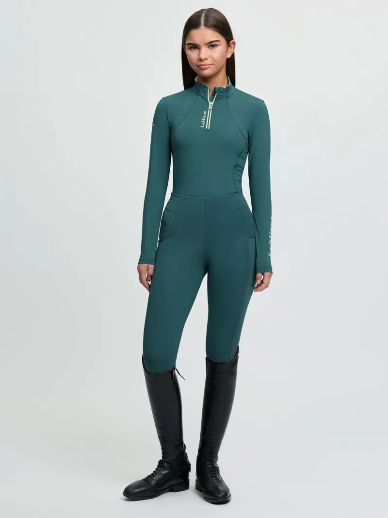 LeMieux Young Rider Classique Base Layer - Jungle-4