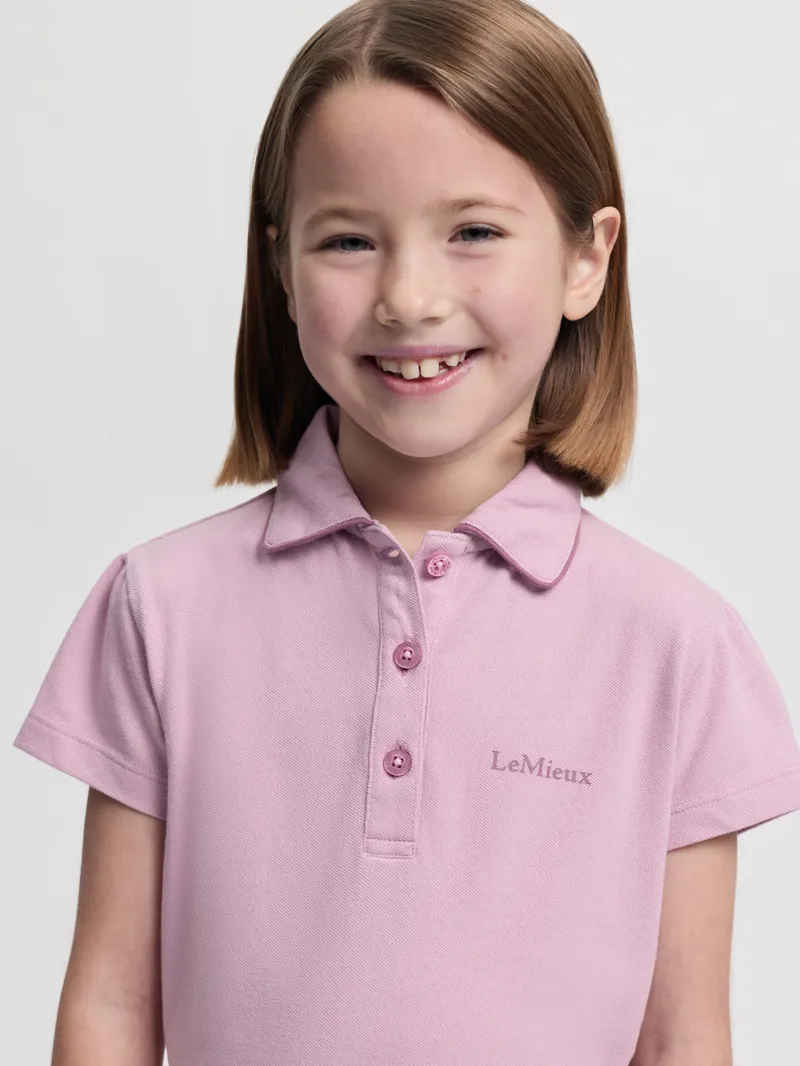 LeMieux Mini Polo Shirt - Fondant-2
