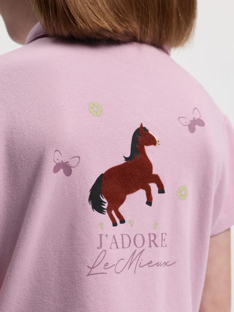 LeMieux Mini Polo Shirt - Fondant-3