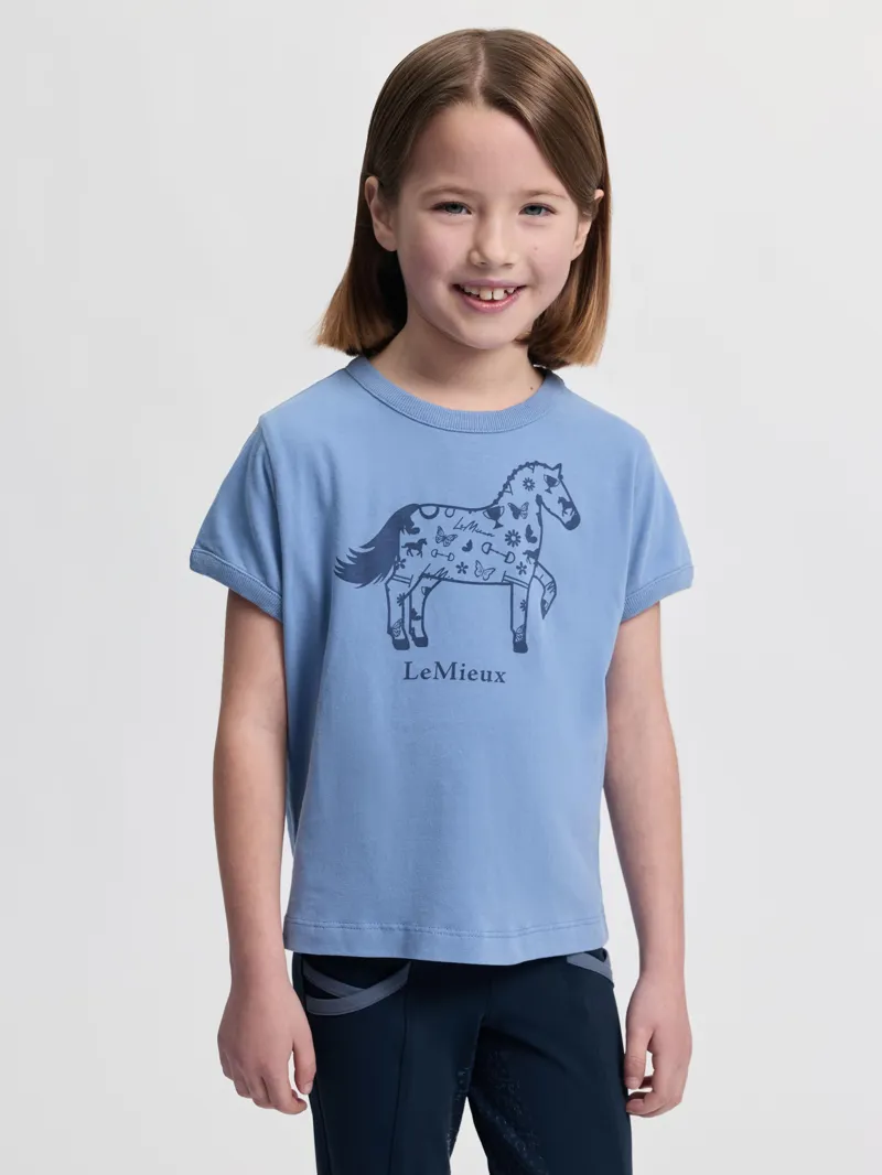 LeMieux Mini Alex T-Shirt - Powder Blue