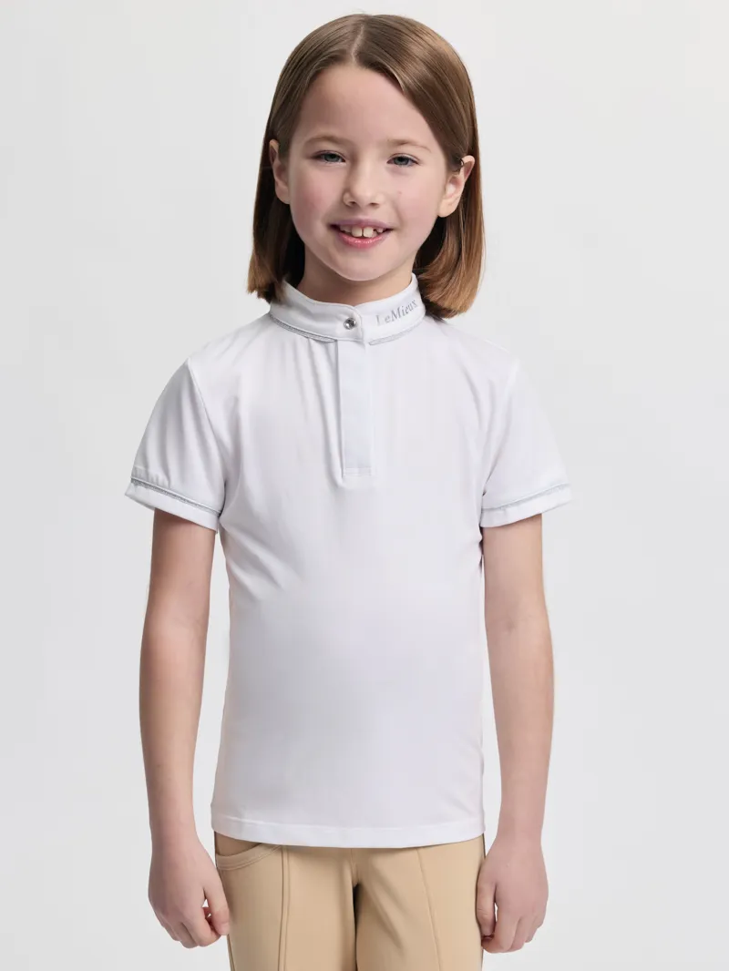 LeMieux Mini Bella Show Shirt - White