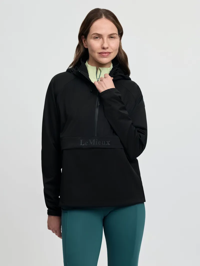 LeMieux Perri Half Zip Waterproof Jacket - Black