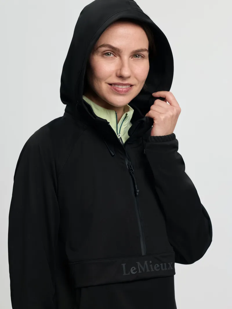 LeMieux Perri Half Zip Waterproof Jacket - Black-4