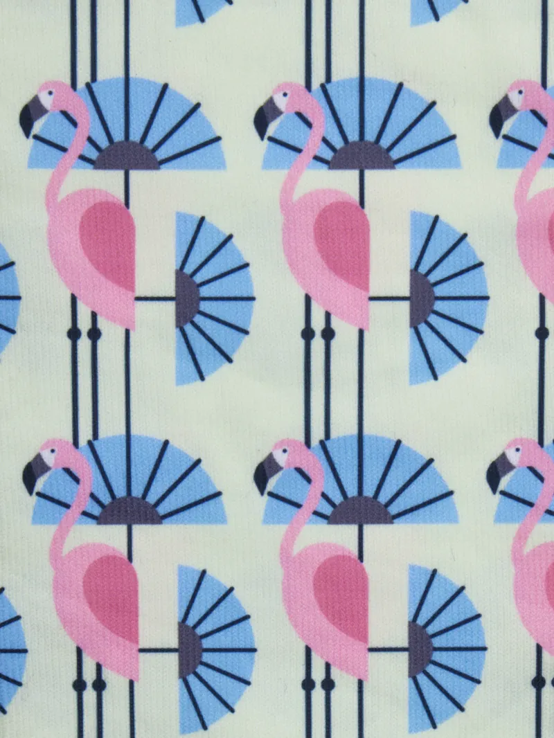 LeMeiux Footsie Socks - Flamingo-2