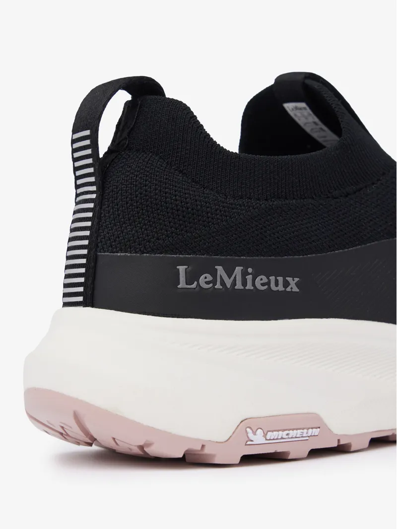 LeMieux Kanta Slip On Waterproof Trainer Womens -Black-3