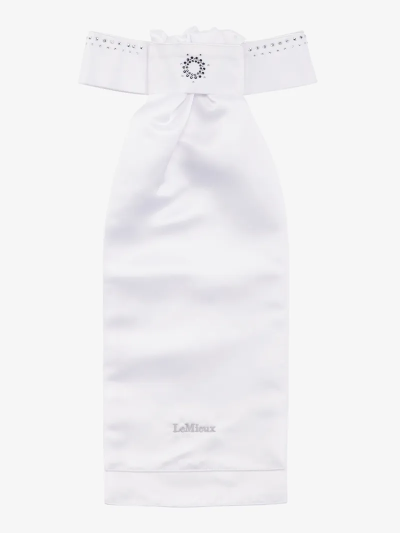 LeMieux Brilliance Stock - White/Navy