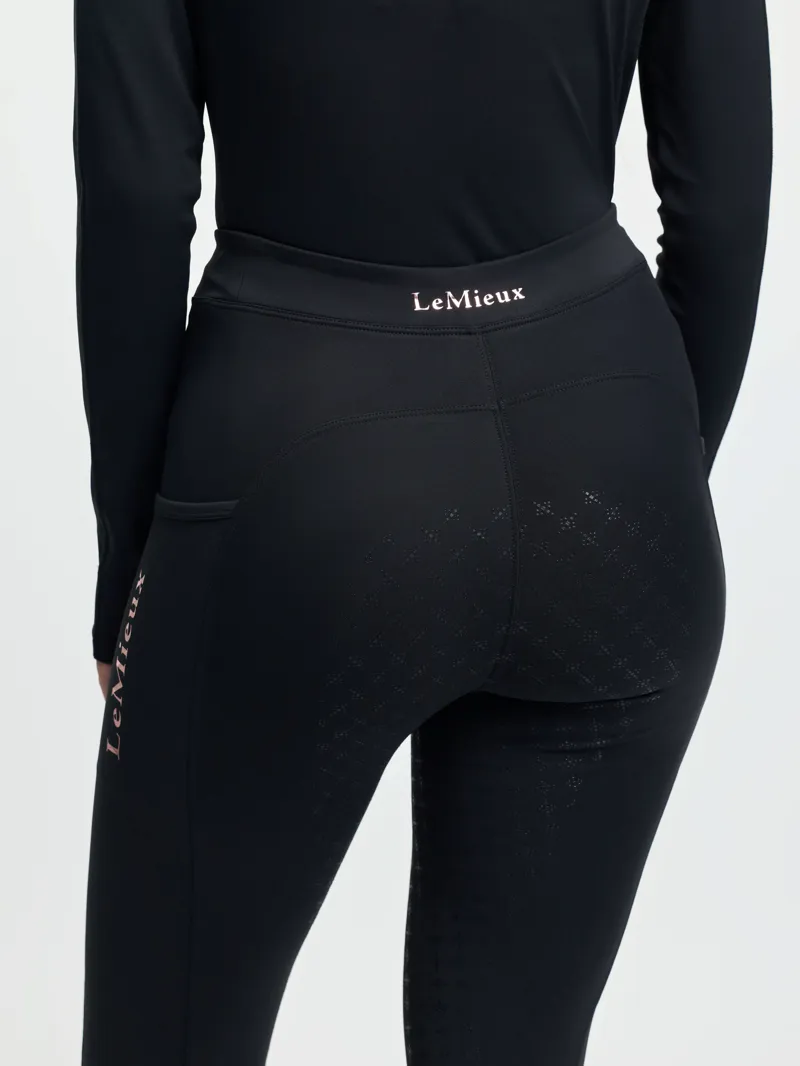 LeMieux Young Rider Sparkle Orla Pull On - Black-2