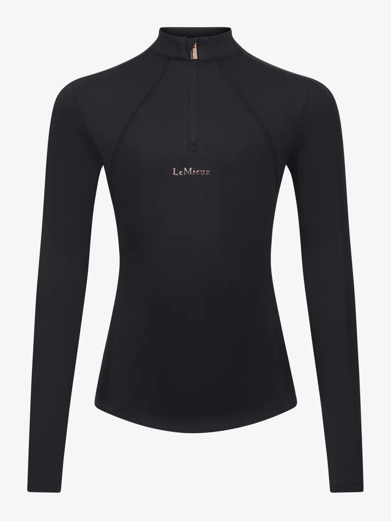 LeMieux Young Rider Sparkle Base Layer - Black-4