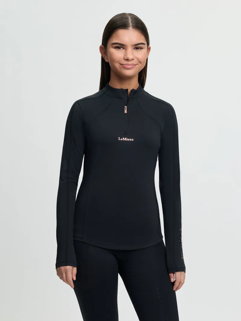 LeMieux Young Rider Sparkle Base Layer - Black