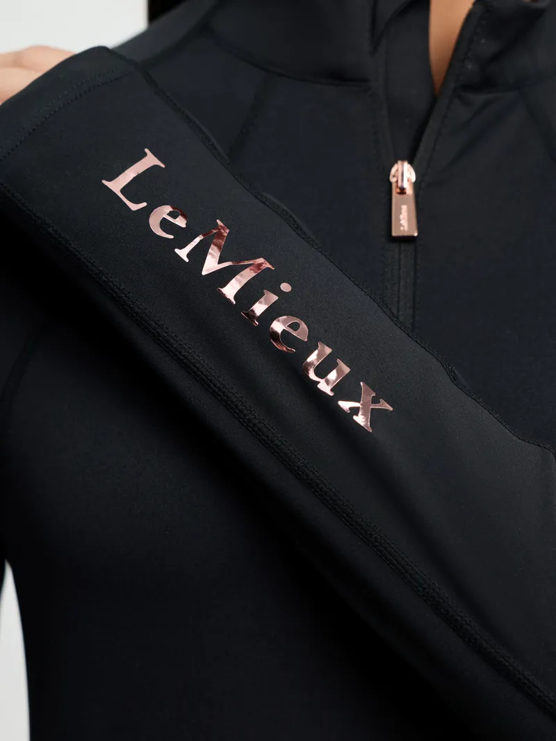 LeMieux Young Rider Sparkle Base Layer - Black-3