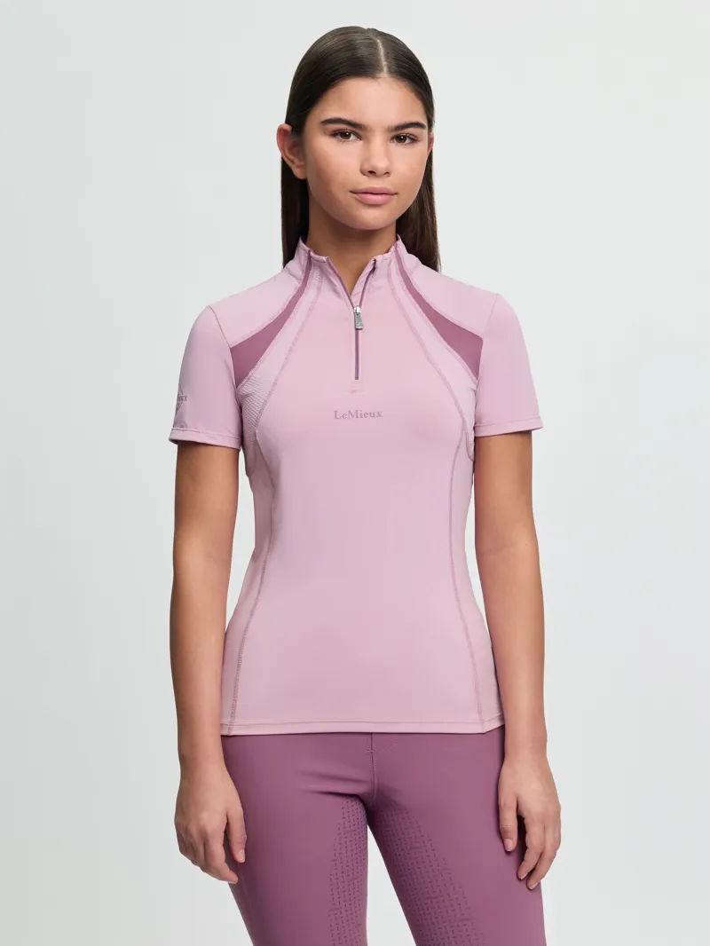 LeMieux Young Rider Mia Mesh Base Layer - Fondant