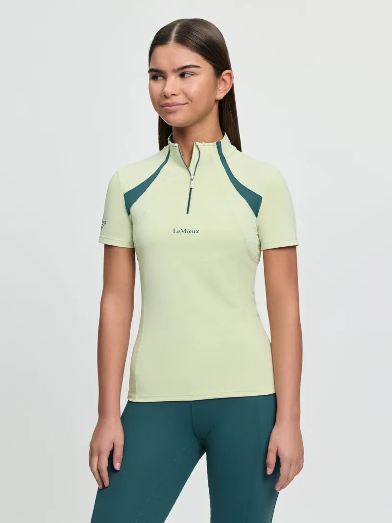 LeMieux Young Rider Mia Mesh Base Layer - Macaron