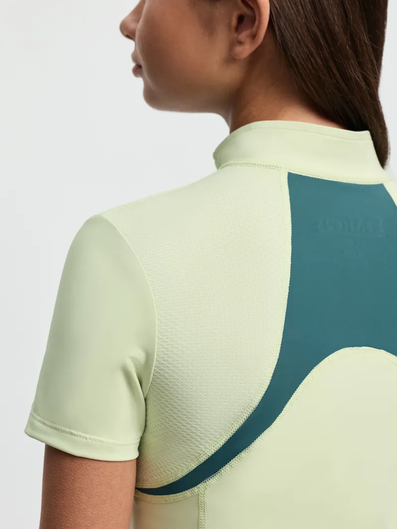 LeMieux Young Rider Mia Mesh Base Layer - Macaron-4