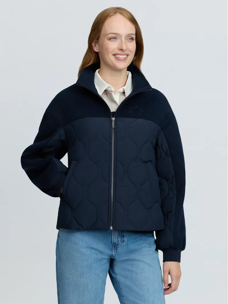 LeMieux Chloe Bomber Jacket Navy