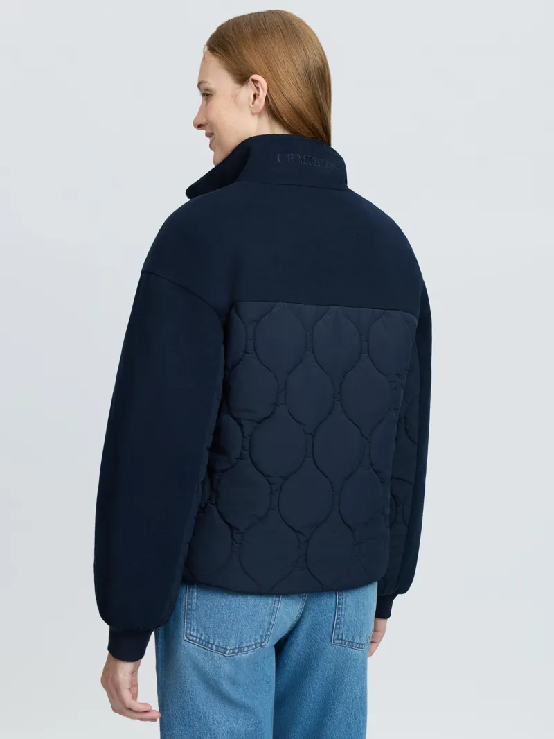 LeMieux Chloe Bomber Jacket Navy-1