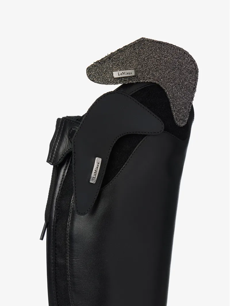 LeMieux Junior Interchangeable Riding Boots Regular/Regular - Black-4