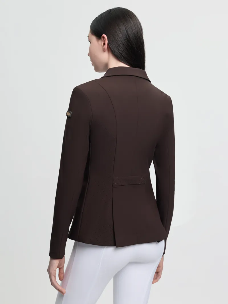 LeMieux Brilliance Junior Pro Show Jacket - Espresso