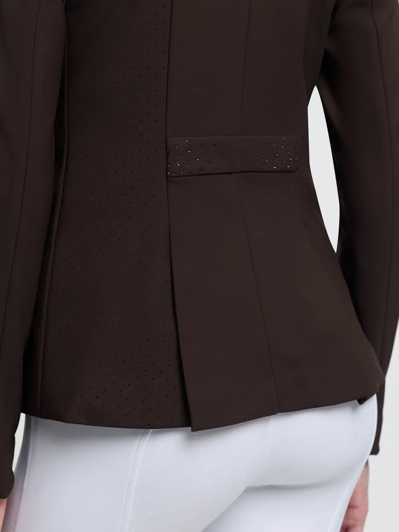 LeMieux Brilliance Junior Pro Show Jacket - Espresso-4