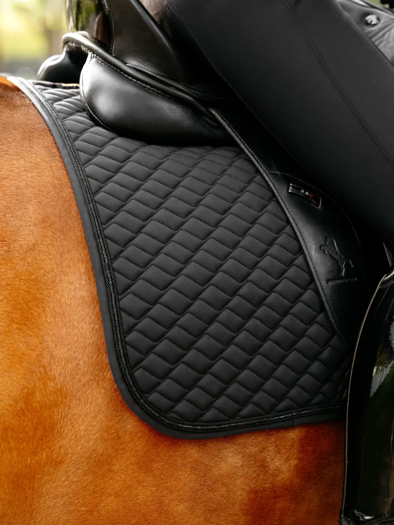 LeMieux Brilliance Dressage Square - Black Large-1