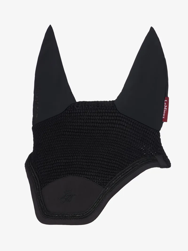 LeMieux Brilliance Fly Hood - Black Large