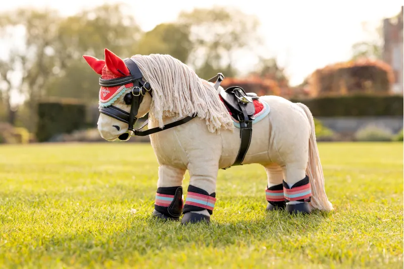 LeMieux Harlow Toy Pony Pad - Coral Crush-1