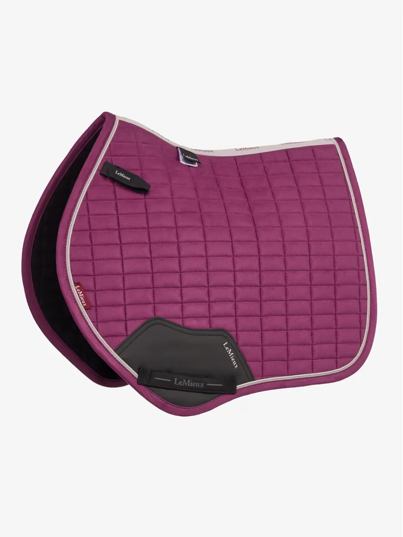 LeMieux Suede Close Contact Square - Blackberry