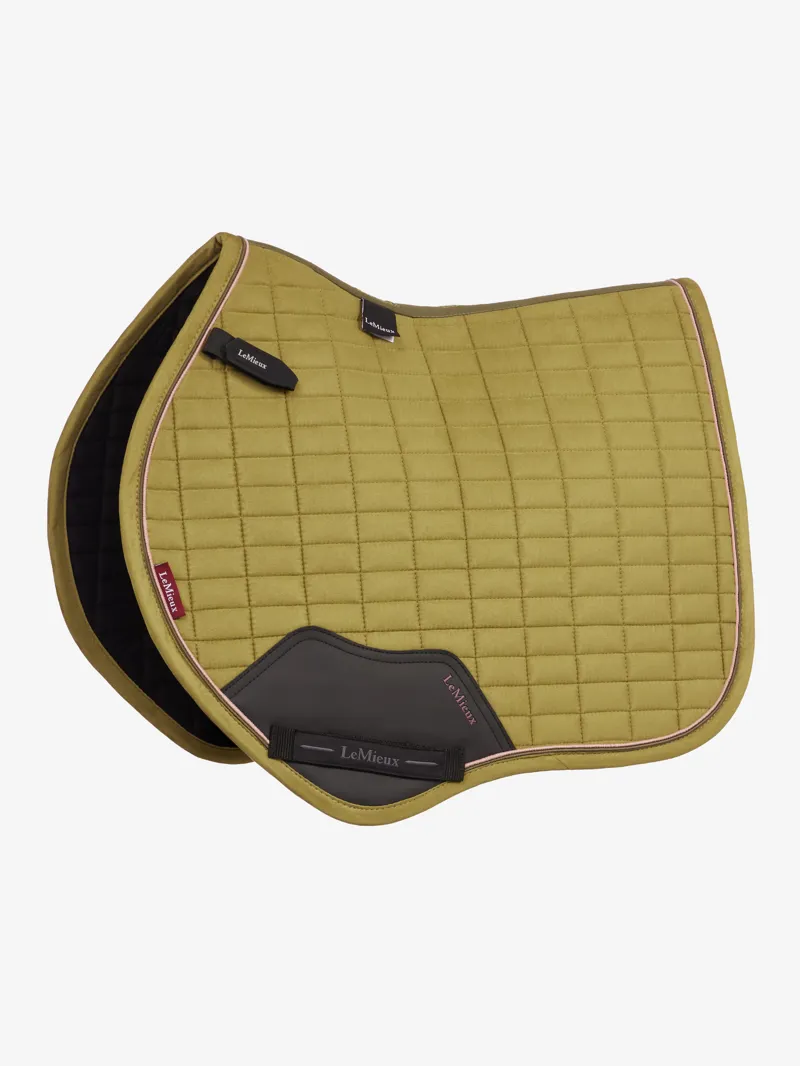 LeMieux Suede Close Contact Square - Gooseberry
