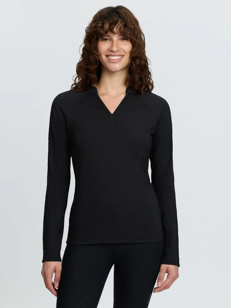 LeMieux Lisa Long Sleeve Base Layer - Black