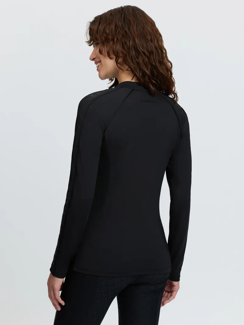 LeMieux Lisa Long Sleeve Base Layer - Black-1