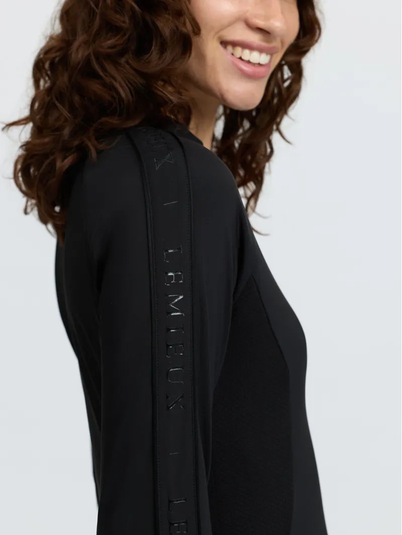 LeMieux Lisa Long Sleeve Base Layer - Black-3