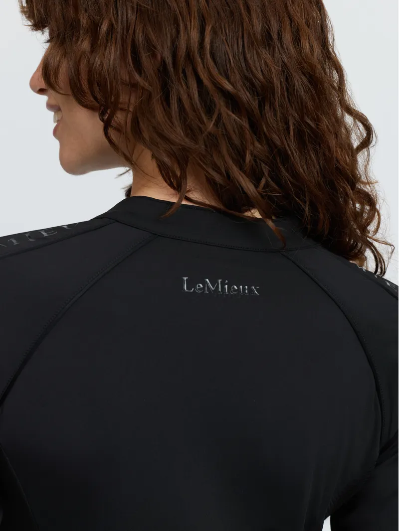 LeMieux Lisa Long Sleeve Base Layer - Black-4