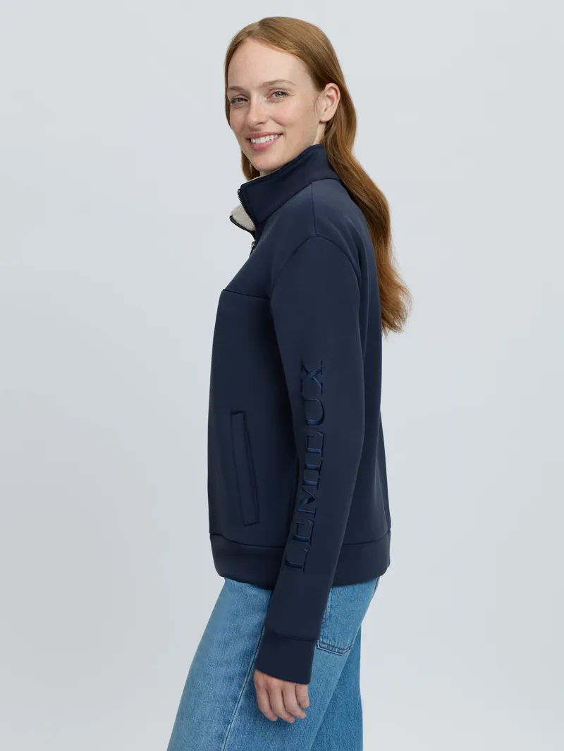 LeMieux Scarlet Quarter Zip Sweat Navy-3