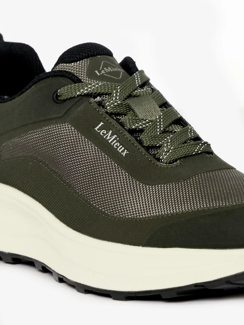 LeMieux Kanta Waterproof Trainer - Olive