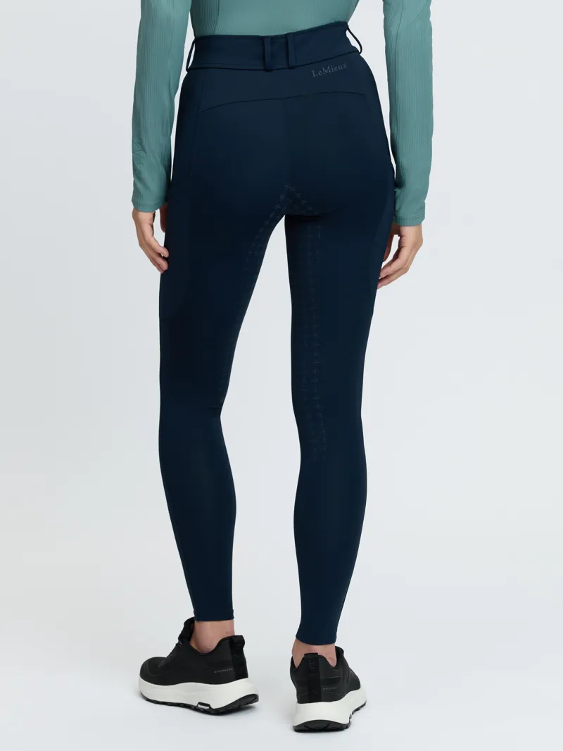 LeMieux Becca Half Seat Breeches Navy-1