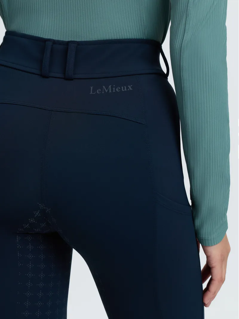 LeMieux Becca Half Seat Breeches Navy-2