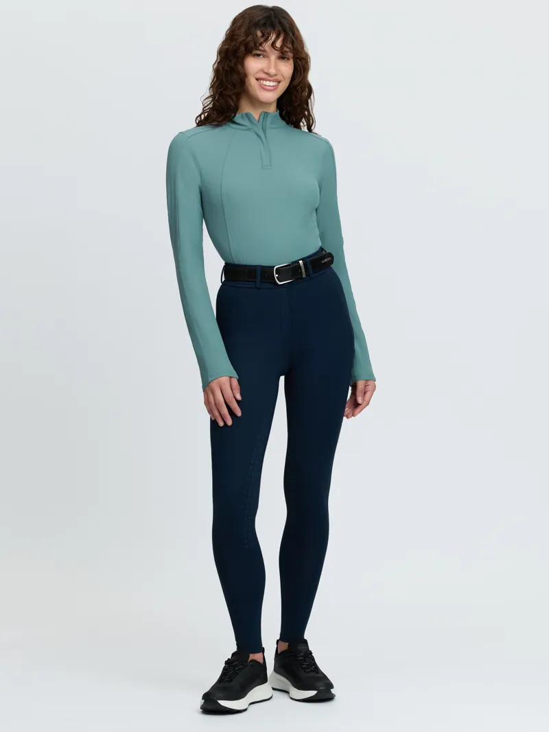 LeMieux Becca Half Seat Breeches Navy-6