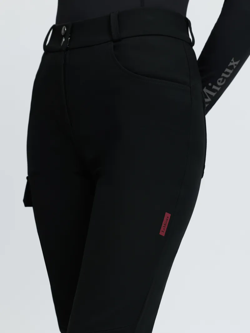 LeMieux Stormwear Stretch Waterproof Trousers Black-4