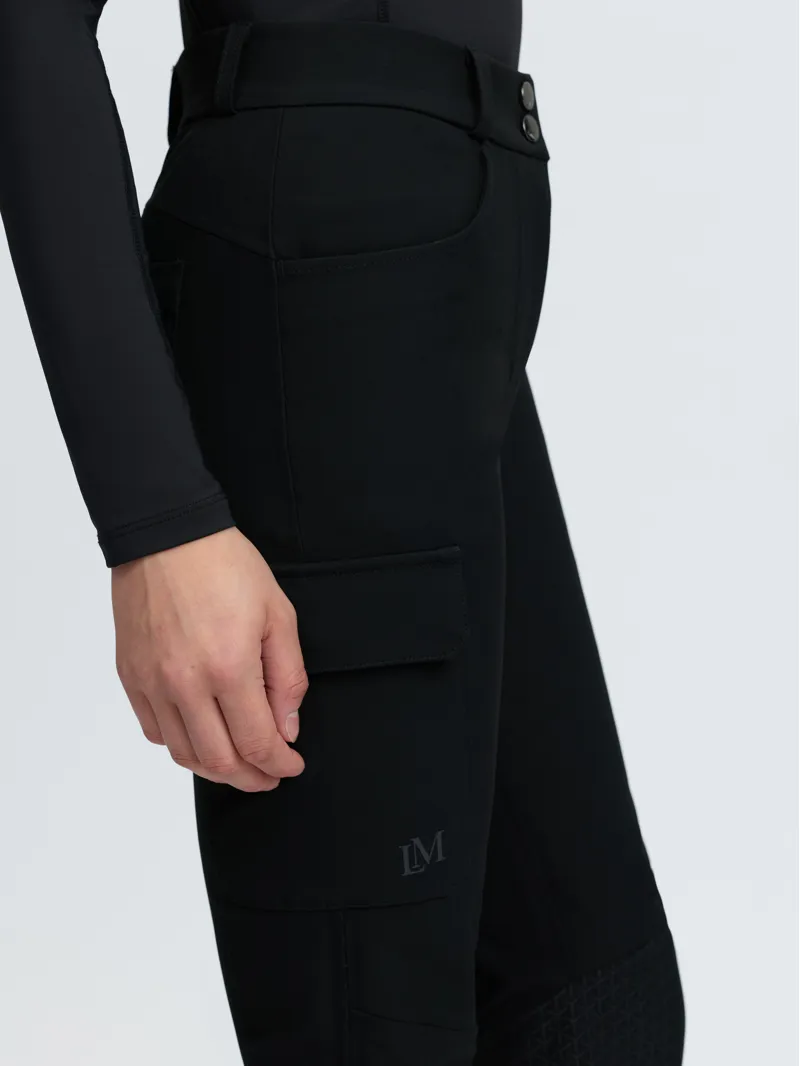 LeMieux Stormwear Stretch Waterproof Trousers Black-3