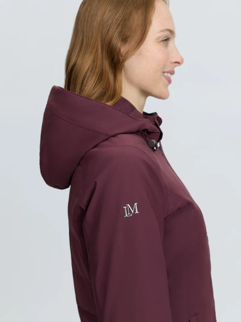 LeMieux Erin Waterproof Padded Coat Bramble-2