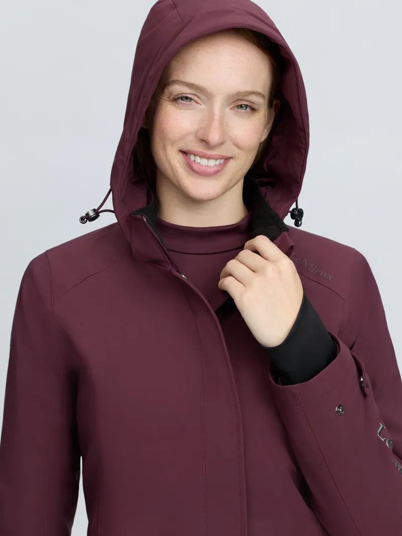 LeMieux Erin Waterproof Padded Coat Bramble-3