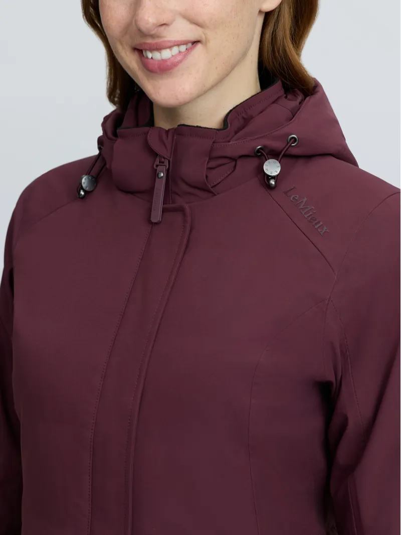 LeMieux Erin Waterproof Padded Coat Bramble-4
