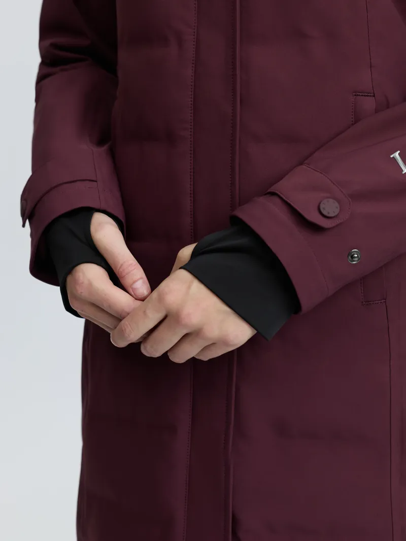 LeMieux Erin Waterproof Padded Coat Bramble-6