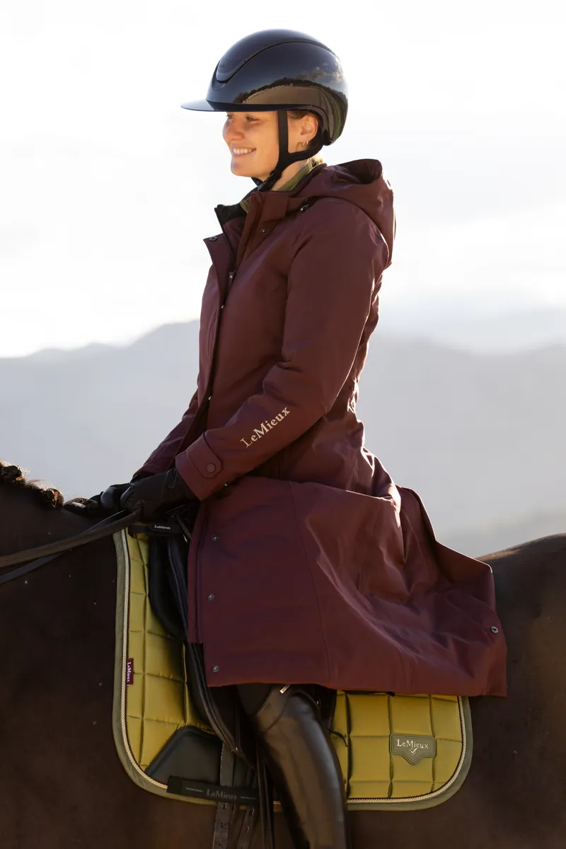 LeMieux Erin Waterproof Padded Coat Bramble-10