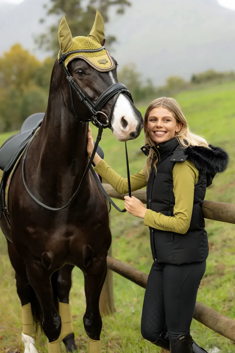 LeMieux Margot Hooded Gilet Black-10