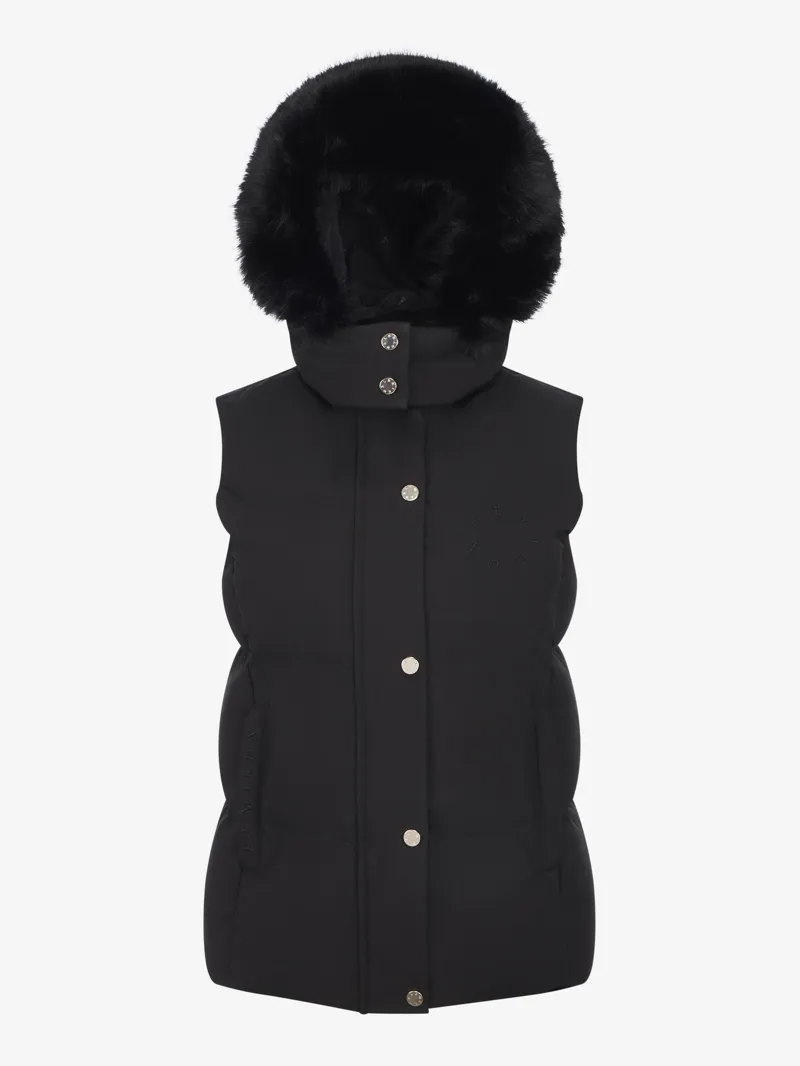 LeMieux Margot Hooded Gilet Black-9